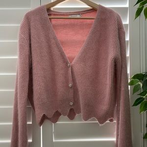 Blush Pink wool sweater